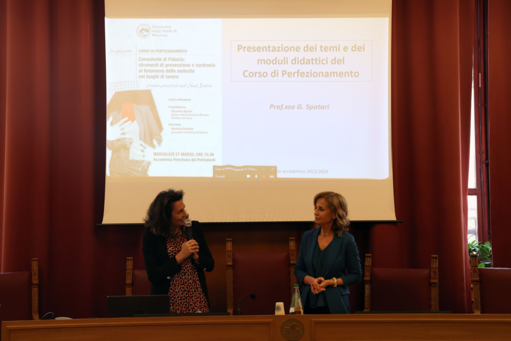 Al via il Corso per la formazione dei Consulenti di Fiducia, il primo nel Sud Italia
