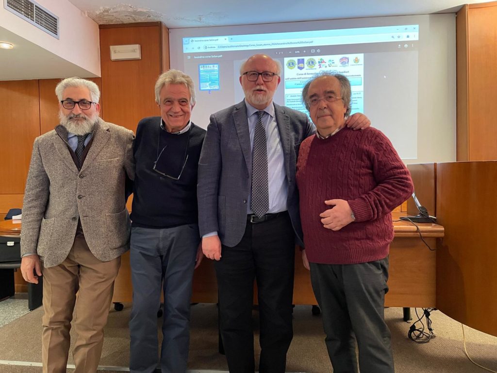 “Corso di formazione per caregiver e familiari nell’ambito dell’assistenza domiciliare alle persone con uro/ileo/colostomia” organizzato da Lions Club Messina Host e il Centro So.San Messana in collaborazione con l’Ordine dei Medici e l’ Assessorato ai Servizi Sociali del Comune di Messina