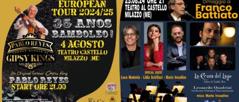 Eventi al Castello di Milazzo e agevolazioni agli iscritti su acquisto ticket per gli spettacoli
