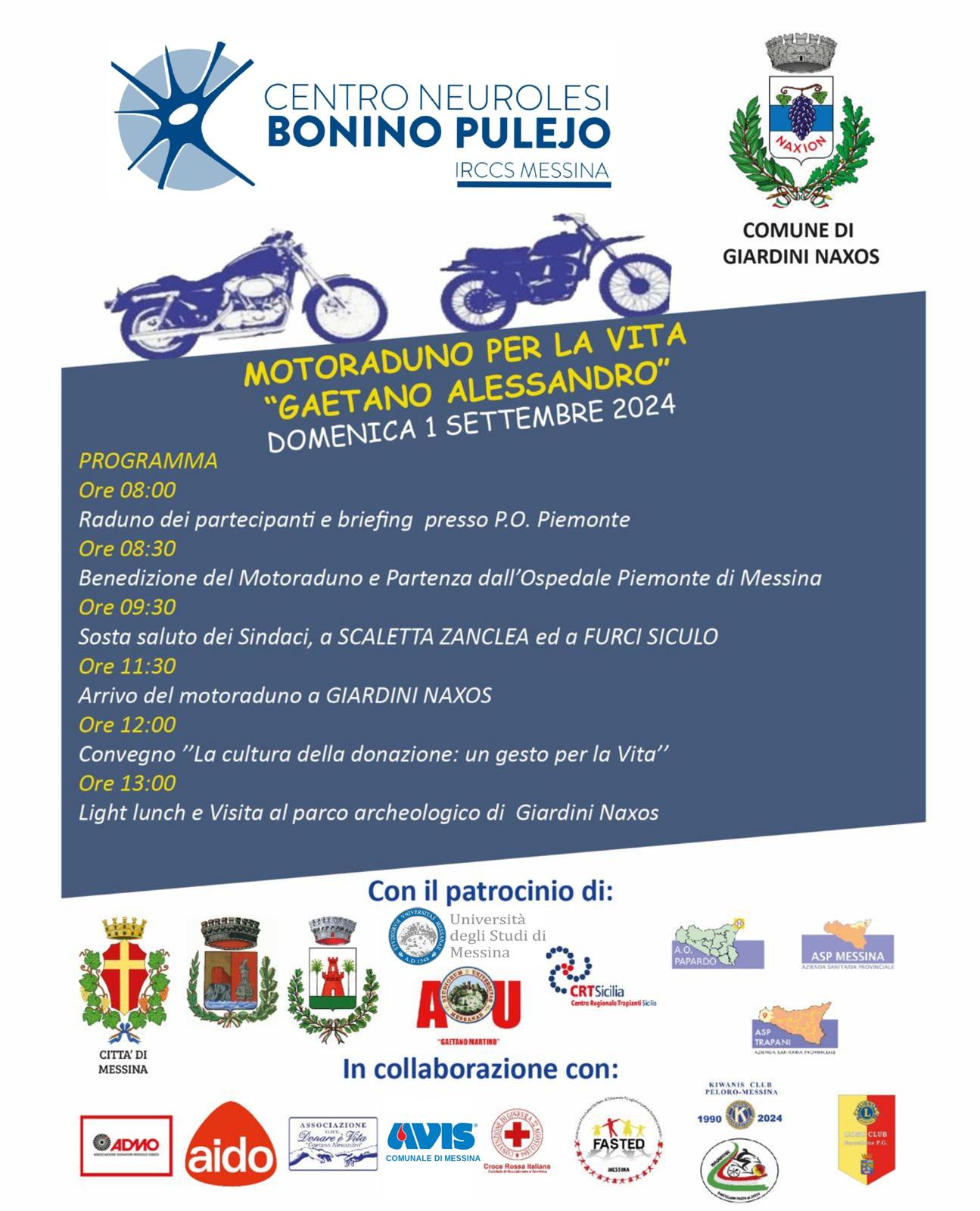 IV edizione motoraduno per la vita sulla cultura della donazione