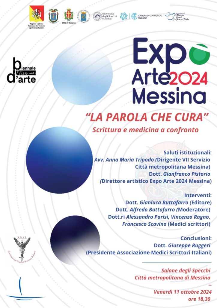 All’Expo Arte Messina 2024 incontro tra medici scrittori per scambiarsi esperienze di vita diventate materia letteraria