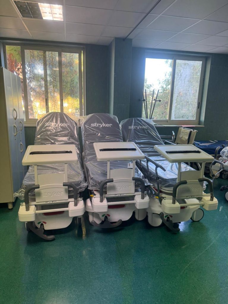 Quindici nuove barelle al Pronto Soccorso Milazzo contribuiranno assistenza tempestiva e di qualità