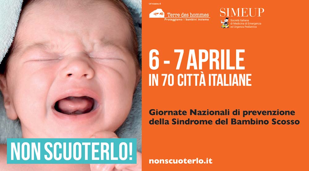 Sindrome del bambino scosso e prevenzione degli incidenti in età pediatrica: Informazione e sensibilizzazione sociale per migliorare la salute dei più piccoli a partire dai primi 1000 giorni di vita