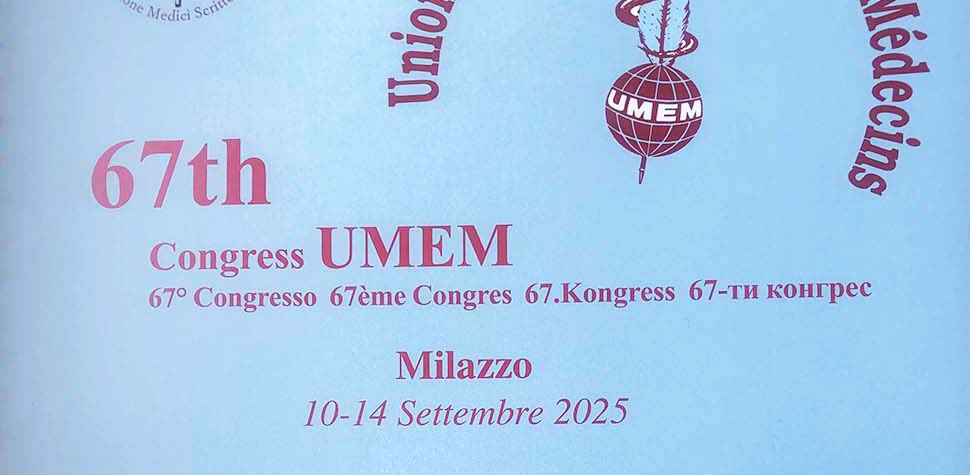 Congresso mondiale medici scrittori a Milazzo – Lipari e Taormina dal 10 al 14 settembre