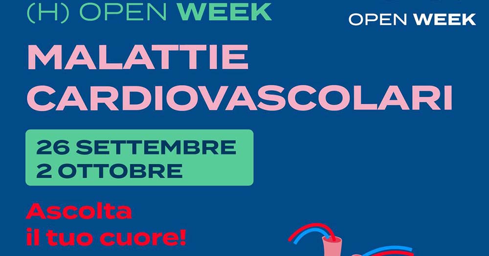 AOU G. Martino Messina: il 29 Settembre e l’1 Ottobre l’ (H) Open Week sulle Malattie Cardiovascolari