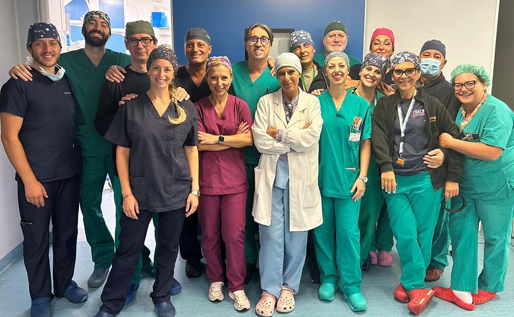 Rimozione di un tumore gigante dalla faccia di paziente di 87 anni dall’equipe di otorinolaringoiatria e chirurgia cervico facciale ad indirizzo oncologico dell’ospedale di Taormina