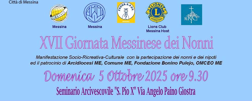 XVII Giornata Messinese dei Nonni