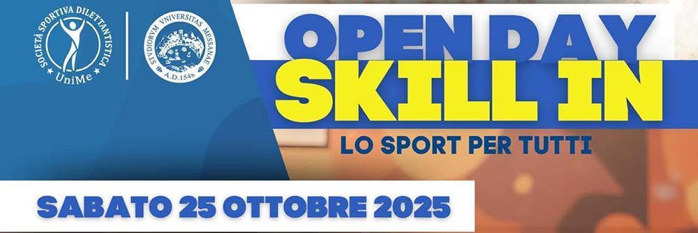 Open Day del settore “Skill In” della SSD UniMe: prove gratuite delle diverse discipline paralimpiche