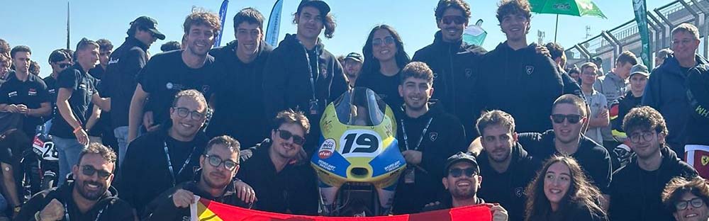 Il team Stretto in Carena vince il premio “Best Innovation” alla competizione internazionale MotoStudent 2025