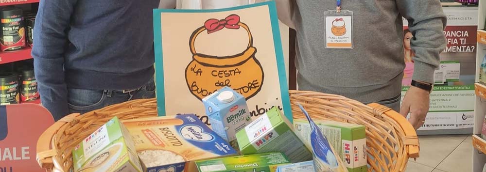 La Cesta del Buon Pastore raccoglie 13 mila confezioni di beni per l’infanzia