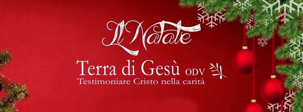 Il Natale di Terra di Gesù predilige gli ultimi: la conferenza stampa delle iniziative martedì 2 dicembre, alle ore 10,00, nella sede del Buon Pastore di via Calvi