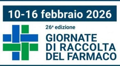 Dal 10 al 16 febbraio Giornate di raccolta del Farmaco