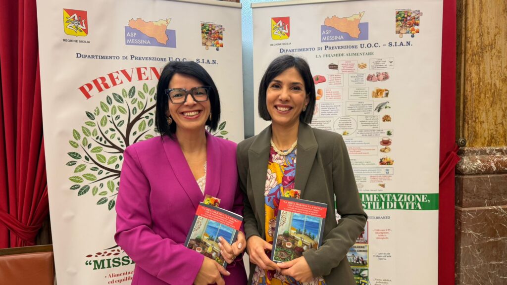 Stili di vita sani: presentato al Comune di Messina il libro “La Dieta Siciliana va a Scuola”. Un viaggio tra prevenzione nutrizionale per studenti e famiglie