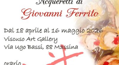 Viscuso Art Gallery presenta la mostra “Cibiamo d’Arte, Acquerelli di Giovanni Ferrito” dal 18 aprile al 16 maggio