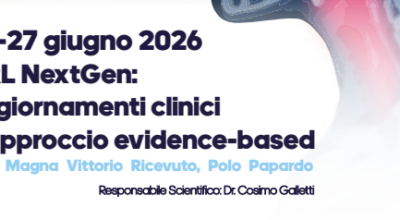 Congresso regionale ORL Next Gen 26-27 giugno patrocinato dall’Ordine