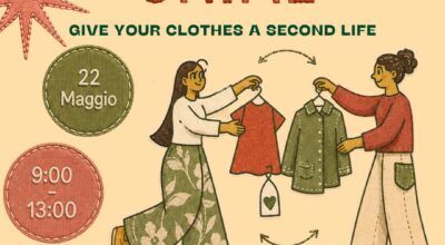 Venerdì 22 maggio al cortile del Rettorato lo “Swap party”, la giornata del baratto di capi di abbigliamento, con l’obiettivo di promuovere la cultura del riuso e contro il consumo fast fashion