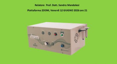 Il 12 giugno ore 21 su piattaforma zoom “Presentazione della metodica MAM (modulatore acustico muscolare) per il trattamento del dolore e delle malattie neurodegenerative”