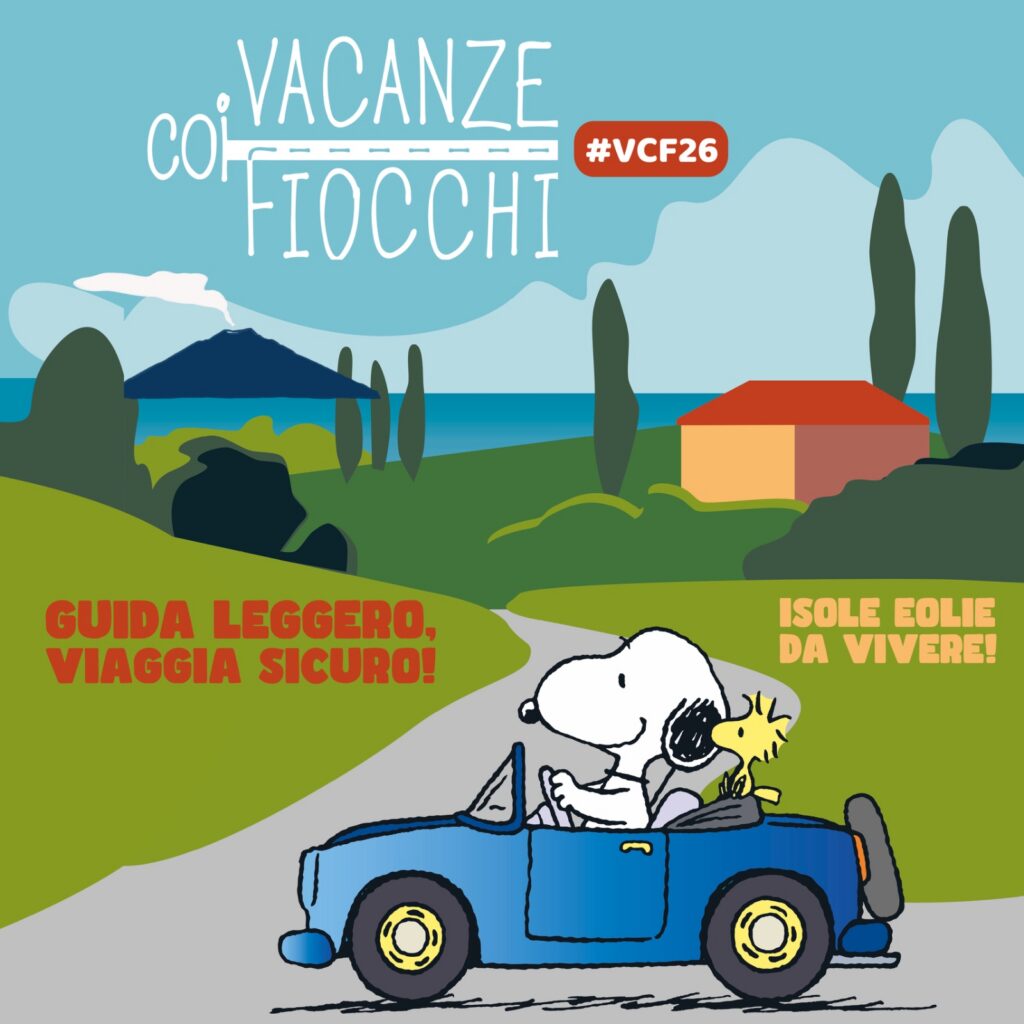 Il 23 luglio a Lipari si terrà la conferenza di presentazione della 27esima edizione della campagna nazionale “Vacanze con i fiocchi” per la sicurezza sulle strade delle vacanze