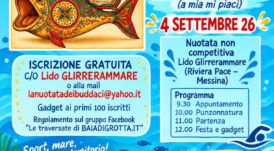 Il 4 settembre la “Nuotata dei Buddaci”