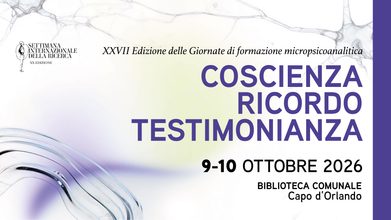 Il 9 e 10 ottobre evento ECM “Coscienza Ricordo Testimonianza” nella Biblioteca Comunale di Capo d’Orlando